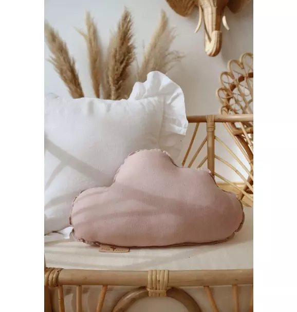 Linen “Powder Pink” Cloud Pillow