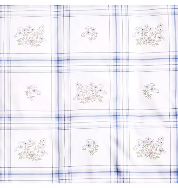 Fleur + Stripe Baby Duvet Set - Ivory