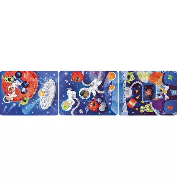 Puzzle: 3-In-1 Space Adventure