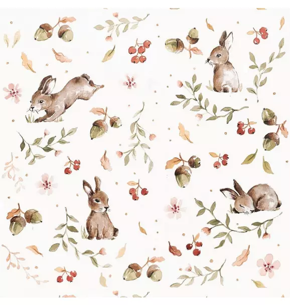 Happy Rabbits Wallpaper