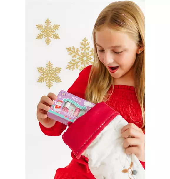 Angels' Skates - Kids' Holiday Nail Polish and Lip Shimmer Set