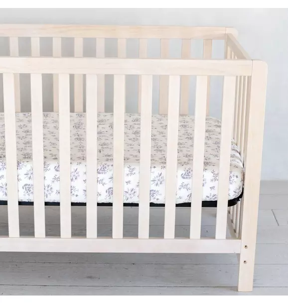 Cotton Muslin Crib Sheet Forget-Me-Not