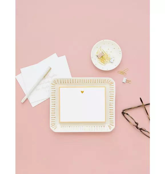 Round Scatter Dot Trinket Tray