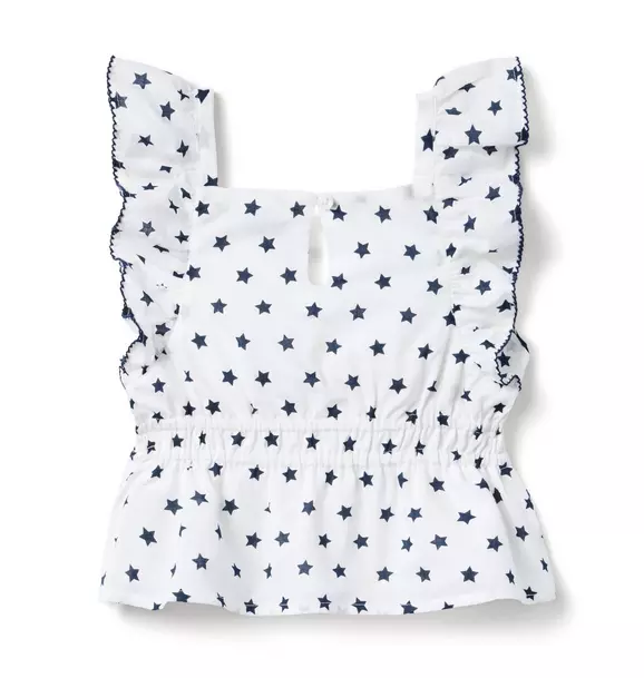 Star Peplum Top