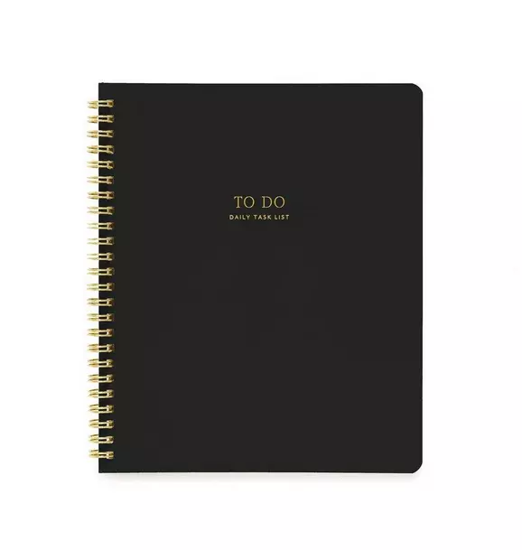 To Do Notebook, Black