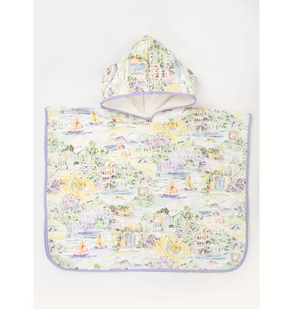 Limoncello Swim Poncho