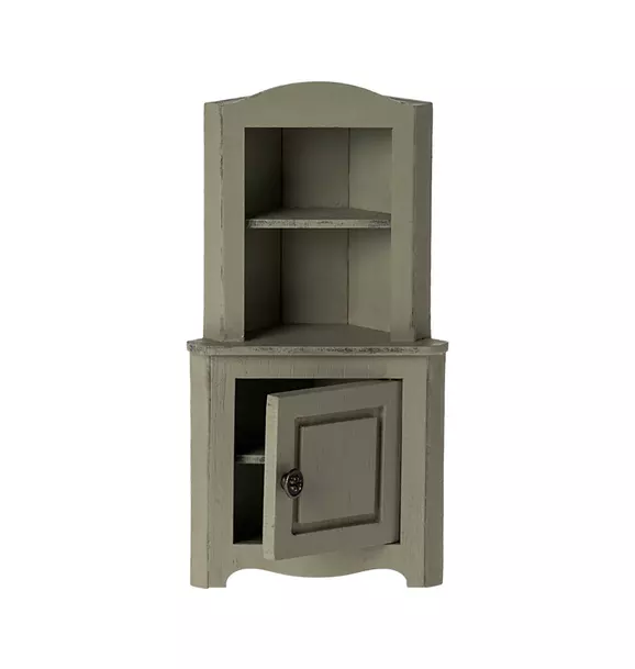 Corner Cabinet, Mouse - Light Green