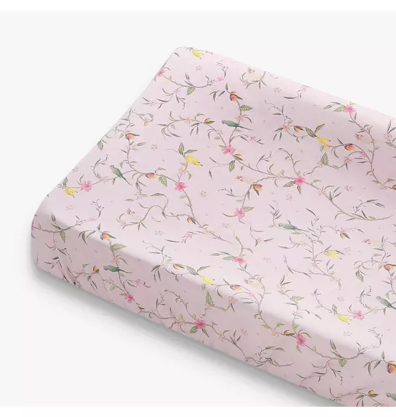 Dreaming of Paradise Changing Pad Cover- Ivory