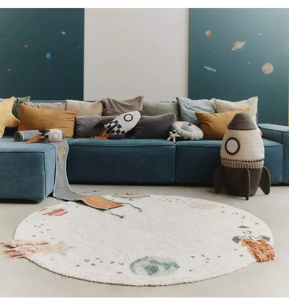 Washable Rug Interstellar Journey