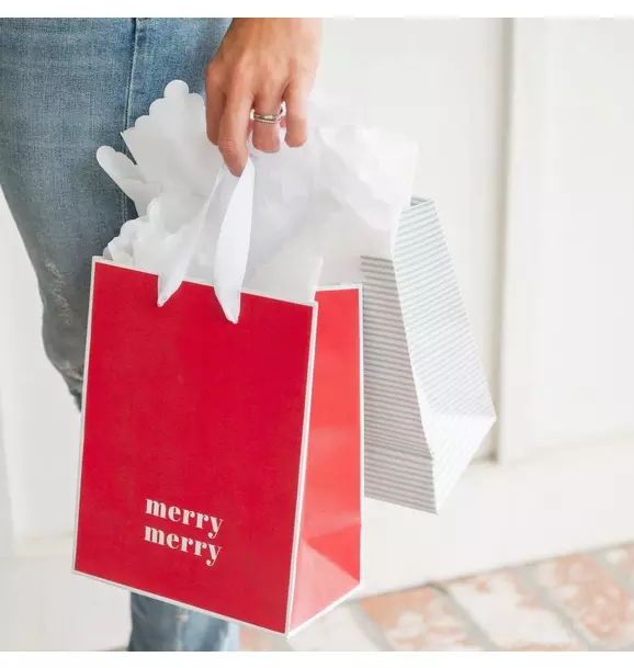 Merry Merry Holiday Gift Bag