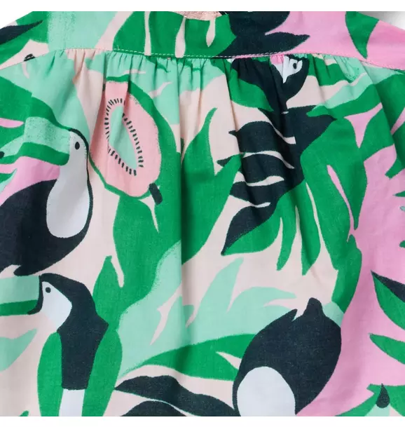 Toucan Flutter Sleeve Top