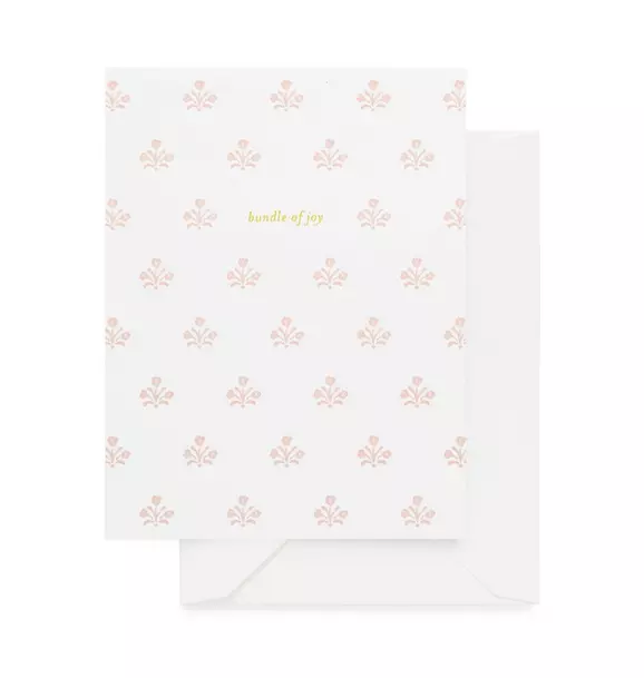 Bundle of Joy Baby Greeting Card