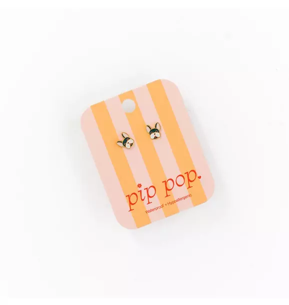 Frenchie Stud Earring