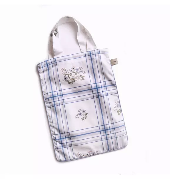 Fleur + Stripe Baby Duvet Set - Ivory