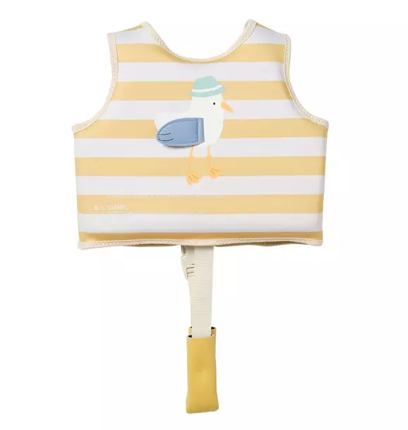 Kids Swim Vest: Sid The Seagull (Age 2-3)