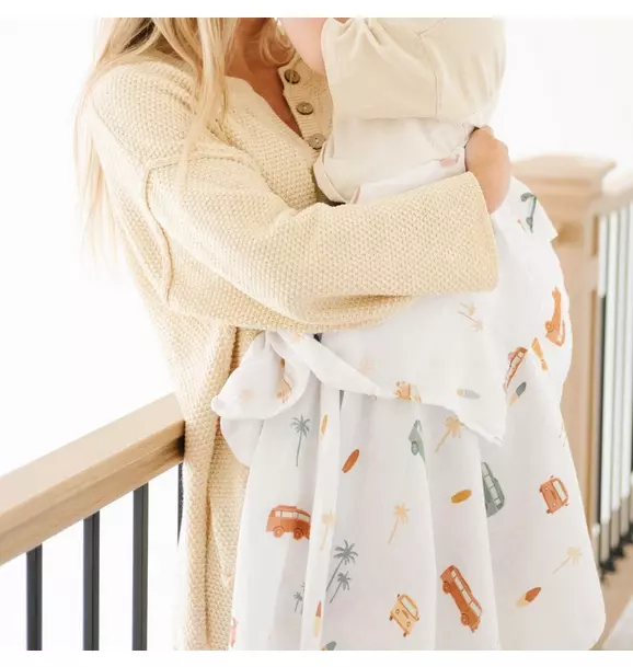 Bamboo Rayon Muslin Swaddle Van Life