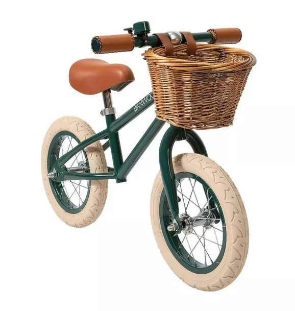 Balance Bike First Go Dark Green