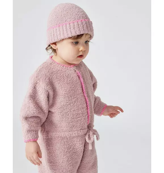 Beanie Fuzzy - Ash Rose