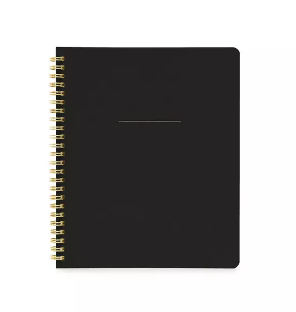 Spiral Notebook, Classic Black