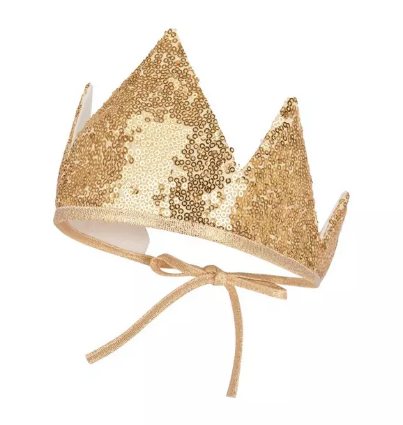 “Gold Sequins” Crown