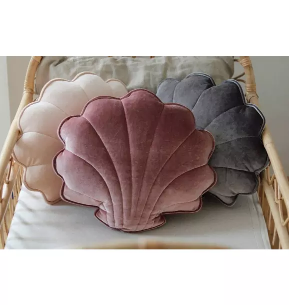 Velvet “Cosmic Pearl” Shell Pillow