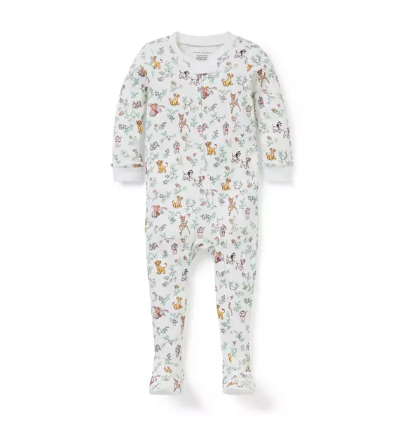 Baby Good Night Footed Pajama In Disney Friends