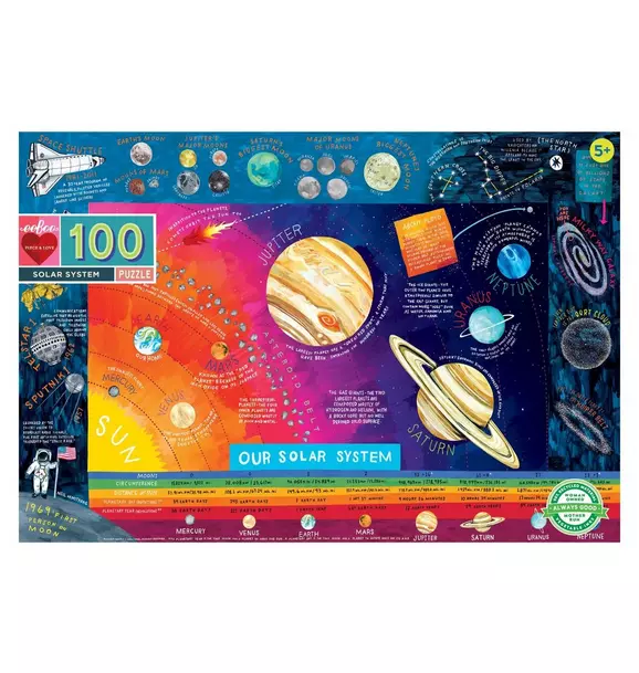 Solar System 100 Piece Puzzle