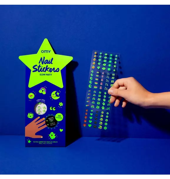Nail Stickers Glow in the Dark