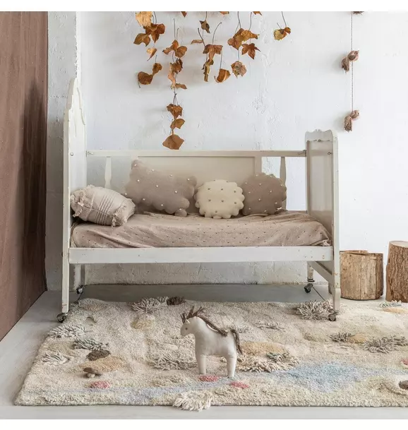 Washable Play Rug Path of Nature
