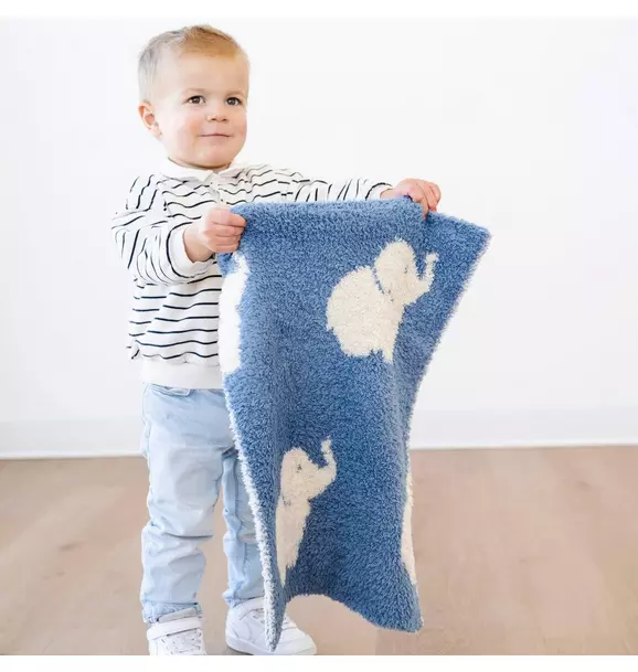 Double Layer Bamboni Blanket in Elephant