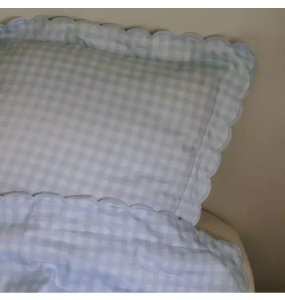 Picnic Gingham Twin Set - Blue