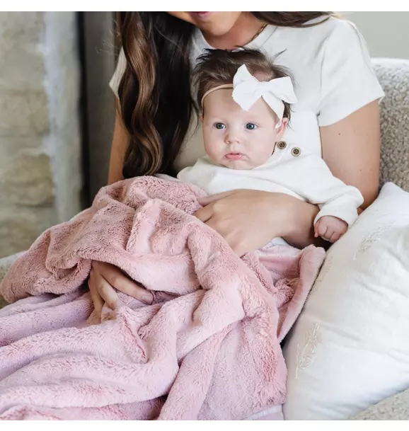 Lush Blanket in Ballet Slipper