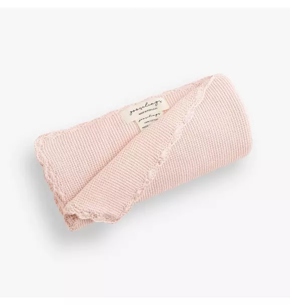 Knit Blanket - Pink