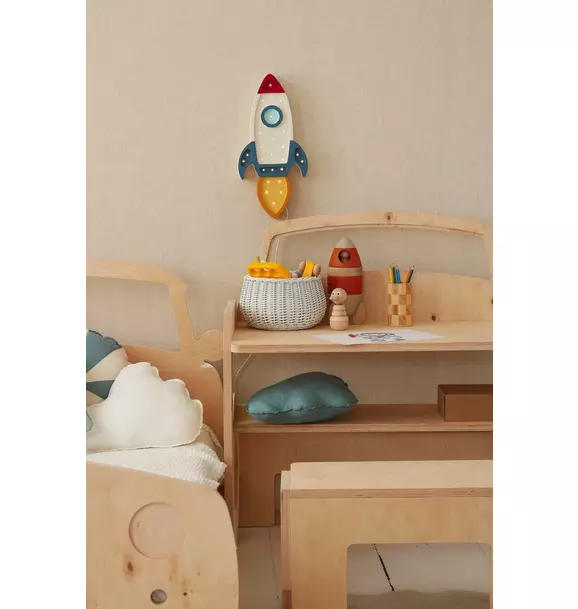 Rocket Ship Lamp