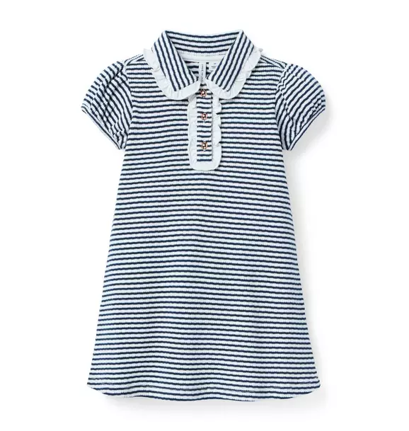 Textured Striped Dress