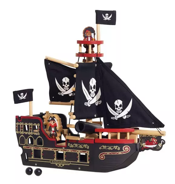 Barbarossa Pirate Ship & Characters