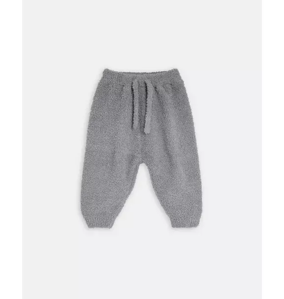 Boxy Lounge Pants Fuzzy - Gris