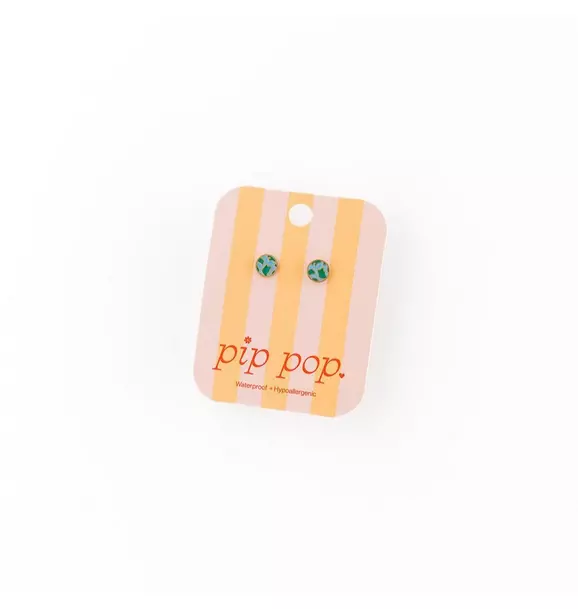 Earth Stud Earrings