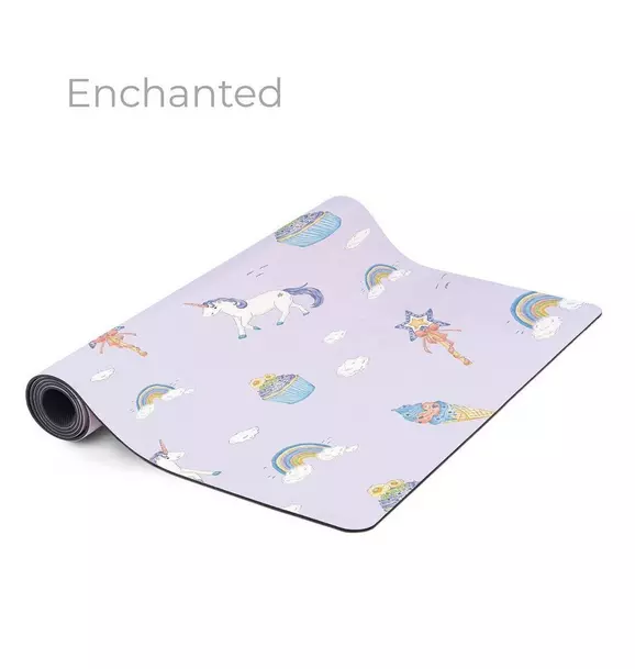 Printed Kids Yoga Mat: Enchanted