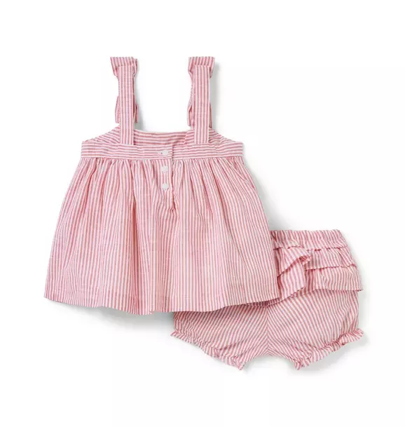 Baby Striped Matching Set