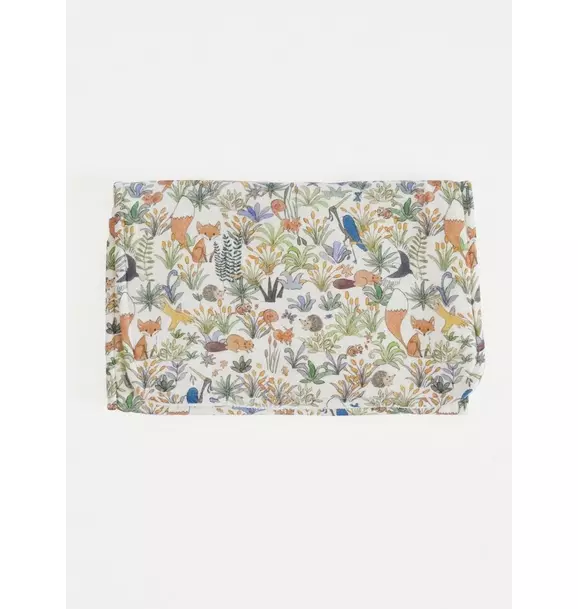 Foxy Forest Burp Cloth