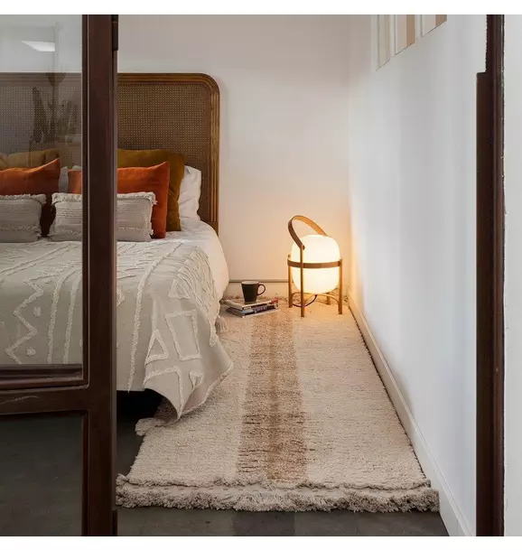 Reversible Washable Runner Rug Duetto Toffee