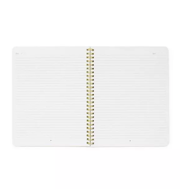 Spiral Notebook, Office Green