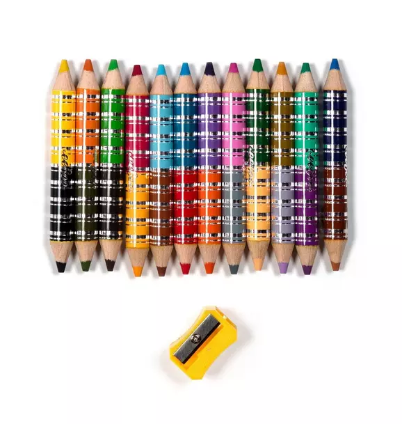 Biggies Color Pencils: Woodland Friends - 12pc
