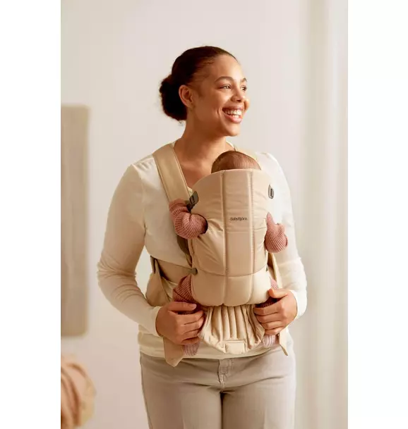 Baby Carrier Mini, Woven, Beige