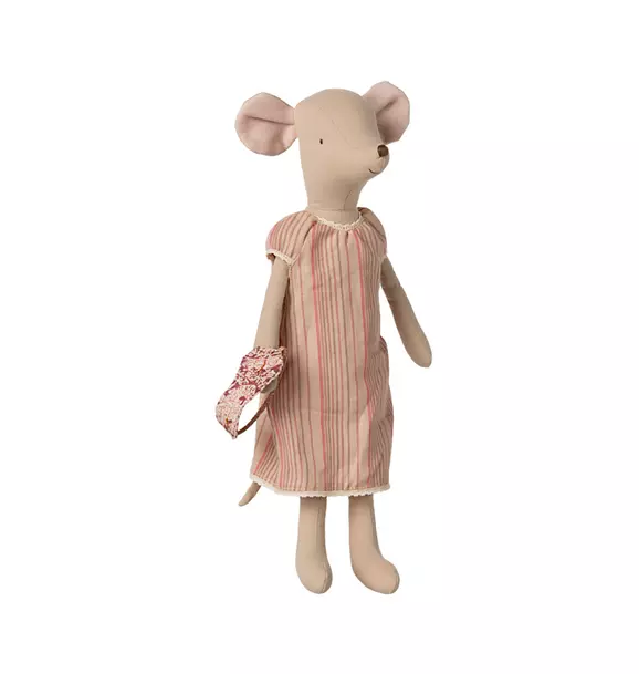Medium Mouse in Nightgown