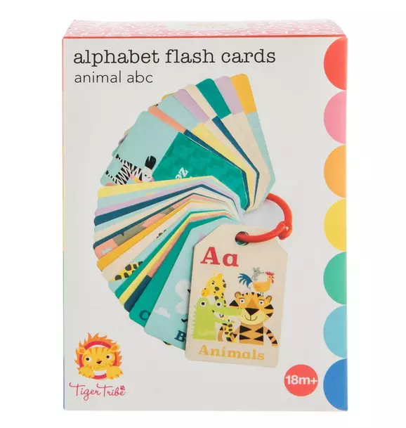 Alphabet Flash Cards: Animal ABC