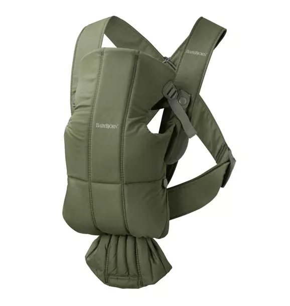Baby Carrier Mini, Woven, Dark Green