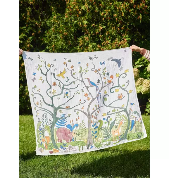 Alsatian Forest Shawl Blanket