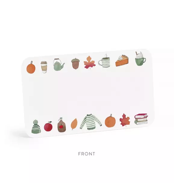 Crisp & Cozy Little Notes®